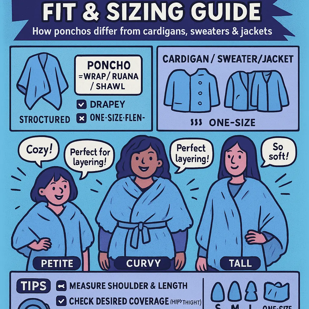 faux fur poncho womens - Clothing