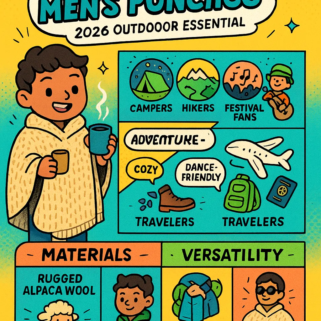 mens poncho - Blanket